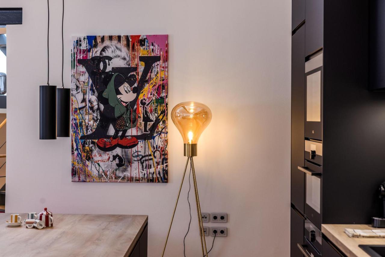 Luxus Wellness Loft - 245Qm - Designwohnen Im Zentrum Gütersloh Exteriör bild
