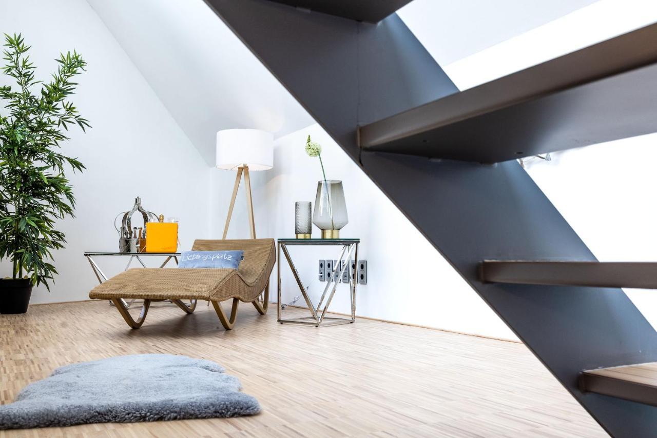 Luxus Wellness Loft - 245Qm - Designwohnen Im Zentrum Gütersloh Exteriör bild