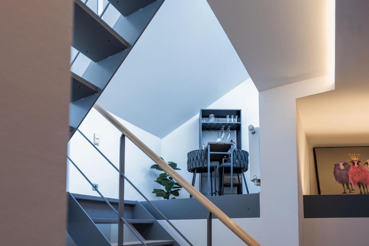 Luxus Wellness Loft - 245Qm - Designwohnen Im Zentrum Gütersloh Exteriör bild