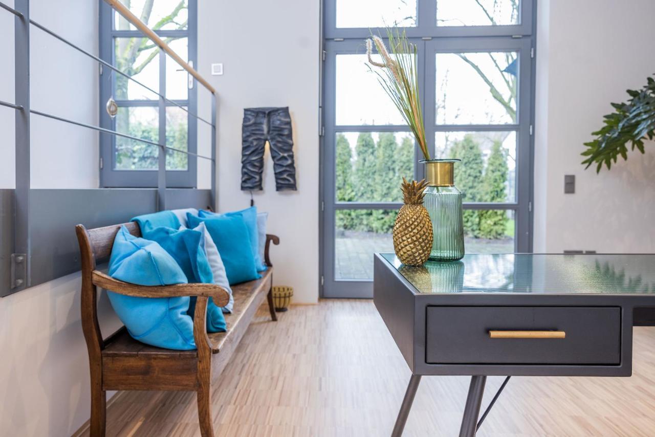 Luxus Wellness Loft - 245Qm - Designwohnen Im Zentrum Gütersloh Exteriör bild