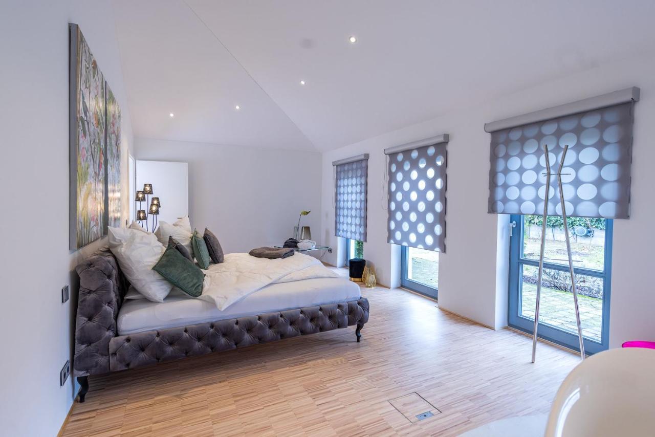 Luxus Wellness Loft - 245Qm - Designwohnen Im Zentrum Gütersloh Exteriör bild