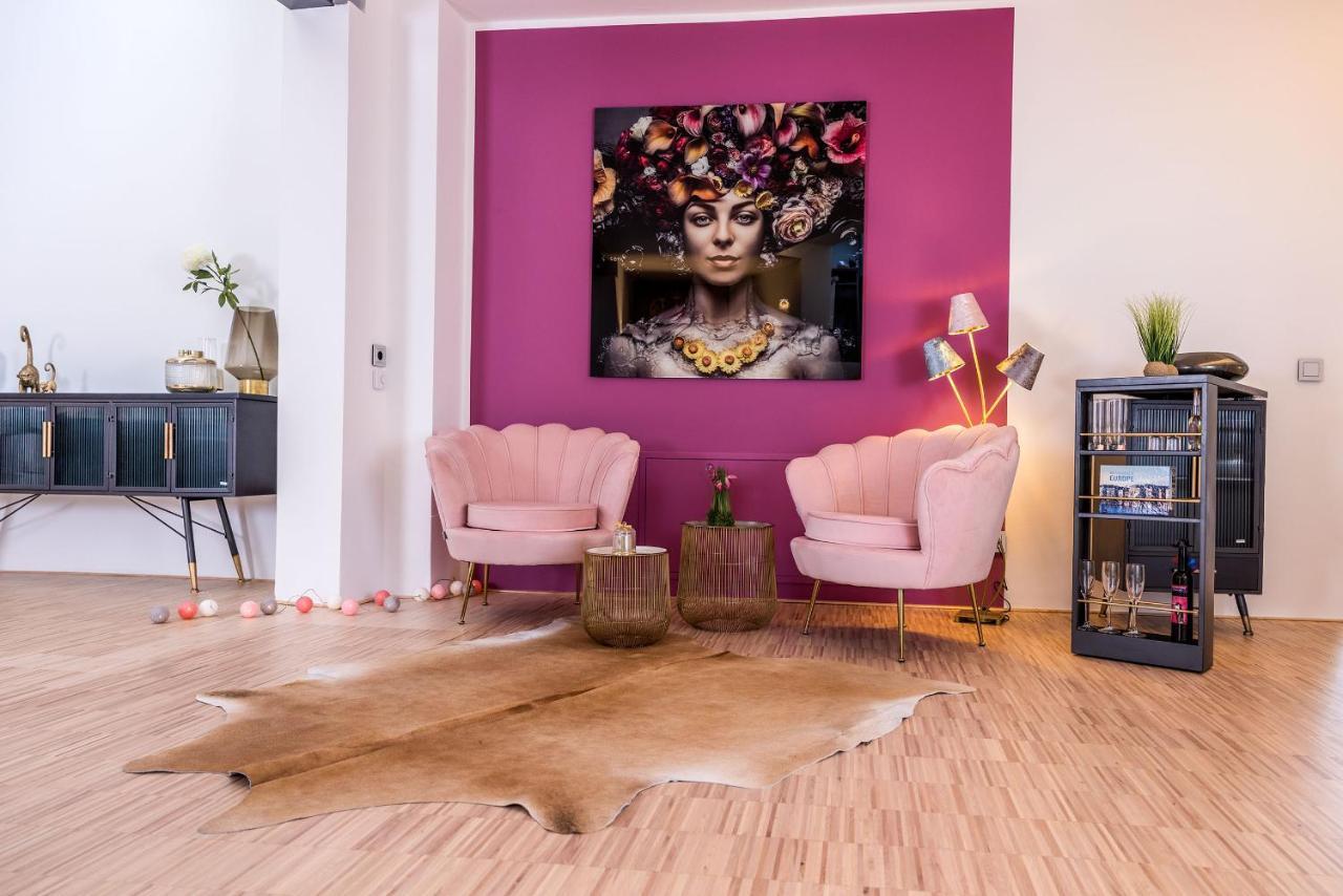 Luxus Wellness Loft - 245Qm - Designwohnen Im Zentrum Gütersloh Exteriör bild
