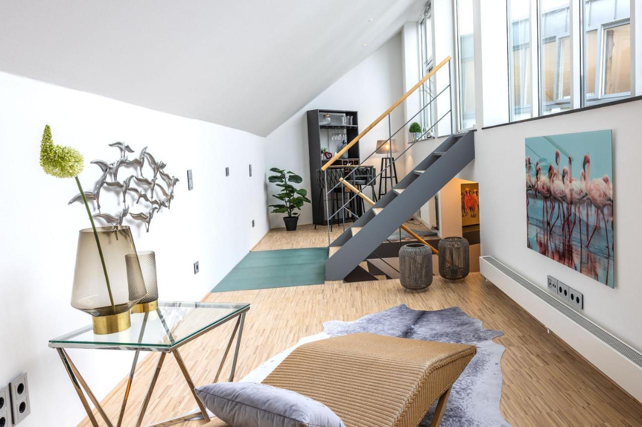 Luxus Wellness Loft - 245Qm - Designwohnen Im Zentrum Gütersloh Exteriör bild